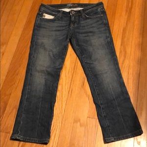 Miss Me cropped straight jeans